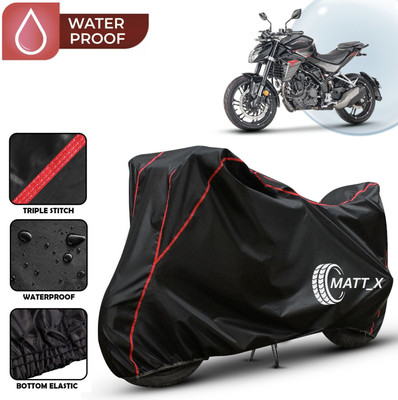 MATT_X Waterproof Two Wheeler Cover for Hero(Xtreme 200R, Multicolor, Black, Red)