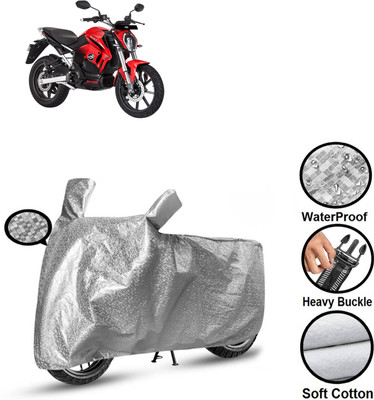 GOSHIV-car and bike accessories Waterproof Two Wheeler Cover for Revolt(RV 400, Silver)