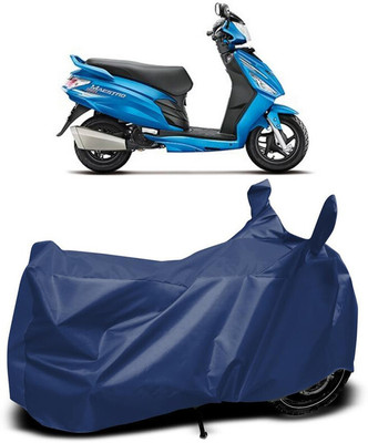 ZAQE Waterproof Two Wheeler Cover for Hero(Maestro Edge, Blue)