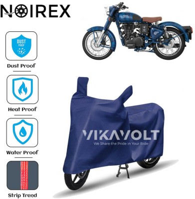 NOIREX Waterproof Two Wheeler Cover for Royal Enfield(Classic 350, Blue)