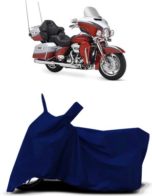 VESMEI Two Wheeler Cover for Harley Davidson(CVO Limited, Blue)