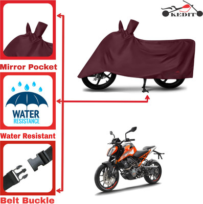 AASHTIK MART Two Wheeler Cover for KTM(790 Duke, Maroon)