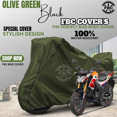 OliverX Waterproof Two Wheeler Cover for Honda(Hornet 2.0, Green)