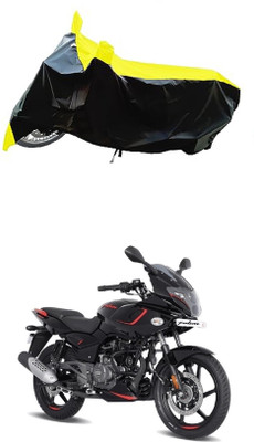VESMEI Two Wheeler Cover for Bajaj(Pulsar 180F BS6, Yellow)