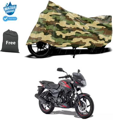 CODOKI Waterproof Two Wheeler Cover for Bajaj(Pulsar 150, Yellow)