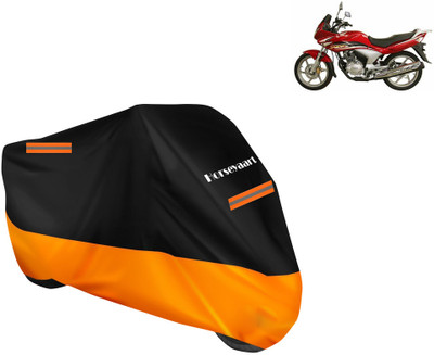 Horseyaart Waterproof Two Wheeler Cover for Honda(CBF150, Orange)