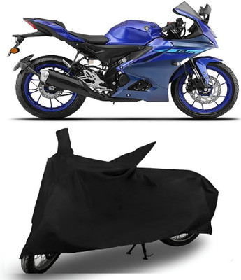 ishika Waterproof Two Wheeler Cover for Yamaha(R15, Black)