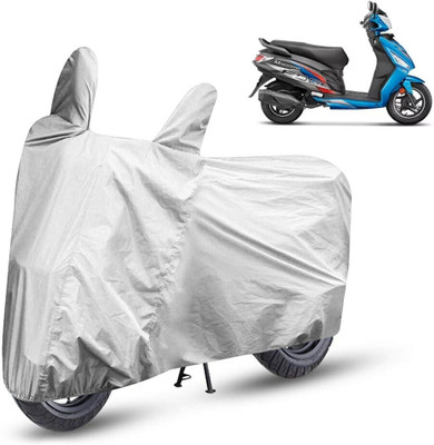 HMS Two Wheeler Cover for Hero(Maestro, Silver)