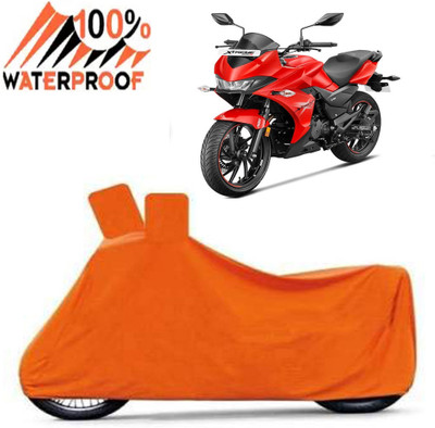 ROYAL AUTO MART Waterproof Two Wheeler Cover for Hero(Xtreme 200S, Orange)