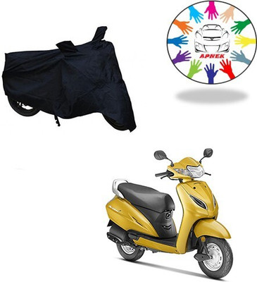 MMSSTAR Waterproof Two Wheeler Cover for Royal Enfield(Classic Chrome, Black)