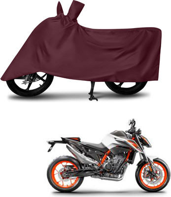 aosis Two Wheeler Cover for KTM(890 Duke, Maroon)