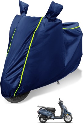 Auto Hub Waterproof Two Wheeler Cover for Honda(Activa 3G, Blue)