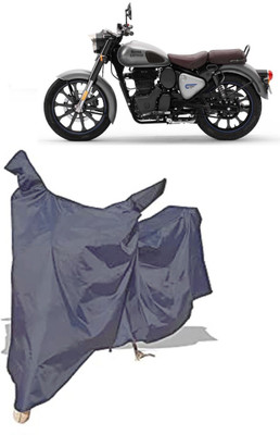 Amexride Two Wheeler Cover for Royal Enfield(Classic Gunmetal, Grey)
