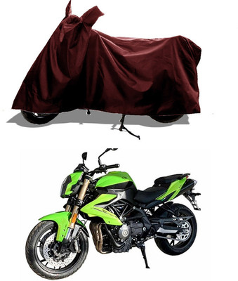 GROFATIK Two Wheeler Cover for Benelli(TNT 600i, Maroon)