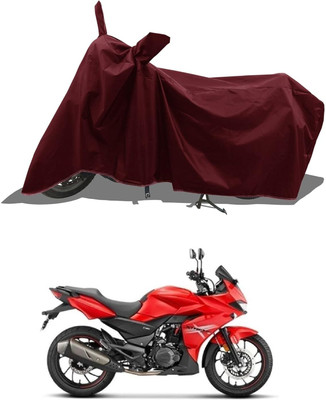 KEDIT Two Wheeler Cover for Hero(Xtreme 200S, Maroon)