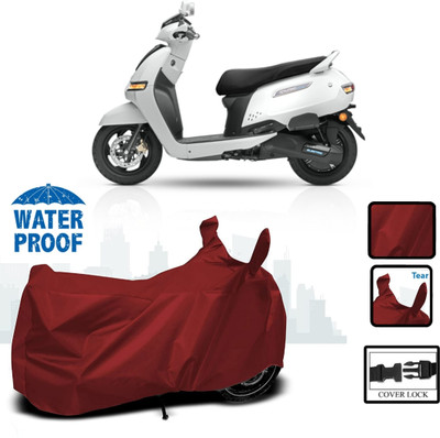 WMIZEXA Waterproof Two Wheeler Cover for Universal For Bike(Maroon)
