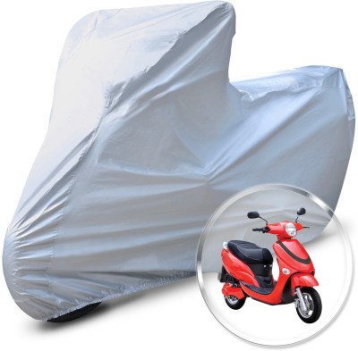 Neodrift Two Wheeler Cover for Hero(Electric Photon, Silver)