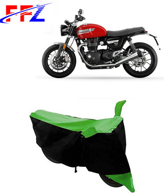 FFZ Two Wheeler Cover for Triumph(Speed Twin, Black, Green)