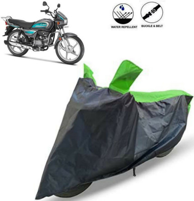 MWBB Waterproof Two Wheeler Cover for Hero(Splendor, Black)