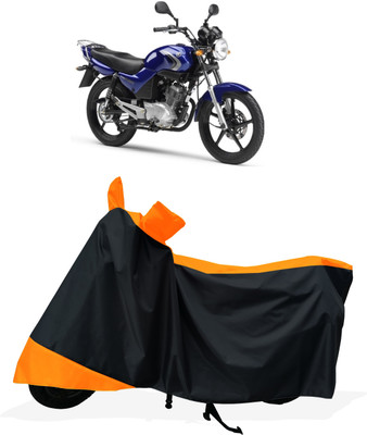 Tricway Two Wheeler Cover for Yamaha(YBR 125, Orange)