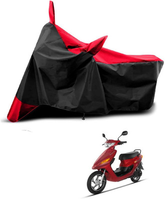 KEDIT Two Wheeler Cover for Indus(Yo Xplor, Red, Black)