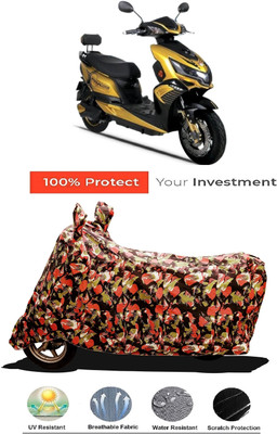Amexride Two Wheeler Cover for Okinawa(Praise, Multicolor)