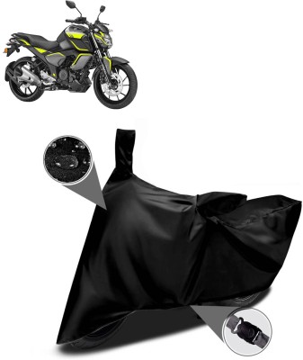 AutoGalaxy Waterproof Two Wheeler Cover for Yamaha(FZ S V3, Black)