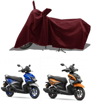 DeepShakshi AUTOMOTIVE Waterproof Two Wheeler Cover for TVS(RED 125 BS6, Maroon)
