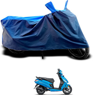 CODOKI Waterproof Two Wheeler Cover for Hero(Dash, Black, Blue)