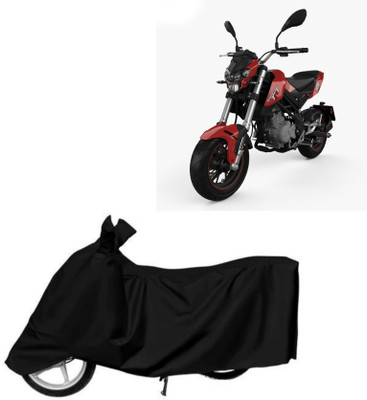 Mangal Waterproof Two Wheeler Cover for Benelli(TNT 25, Black)