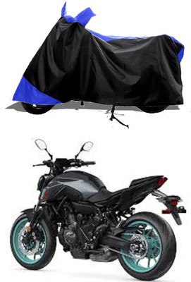 GROFATIK Two Wheeler Cover for Yamaha(MT 07, Blue)