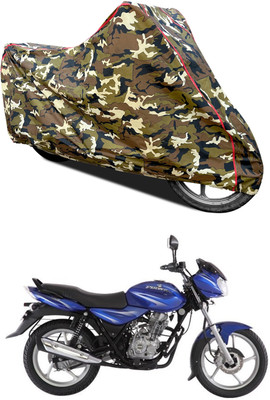 PAGORA Waterproof Two Wheeler Cover for Bajaj(Discover 125 DTS-i, Yellow)