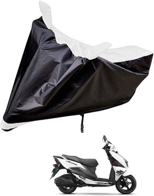 Auto Hub Two Wheeler Cover for Suzuki(Avenis 125, White)