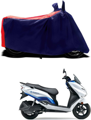 CODOKI Waterproof Two Wheeler Cover for Suzuki(Burgman Electric, Red, Blue)