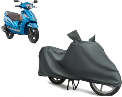 EGAL Waterproof Two Wheeler Cover for TVS(Wego BS6, Grey)