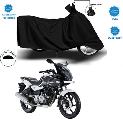 WMIZEXA Waterproof Two Wheeler Cover for Universal For Bike(Jupiter classic, Black)