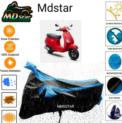 Mdstar Waterproof Two Wheeler Cover for Bajaj(Pulsar 250, Blue)