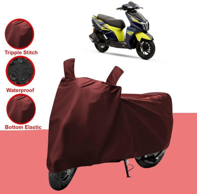 HWSXQAE Two Wheeler Cover for Universal For Bike(NTORQ, Maroon)