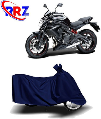 RRZ Two Wheeler Cover for Kawasaki(ER 6N, Blue)