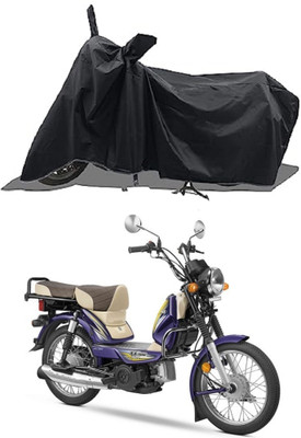 SPECTUS Two Wheeler Cover for TVS(XL 100 Heavy Duty BS6, Black)