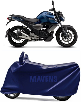 MAVENS Two Wheeler Cover for Yamaha(FZ S V3.0 FI, Blue)