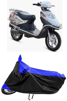 MMSSTAR Waterproof Two Wheeler Cover for Hero(Electric Flash BS6, Blue)
