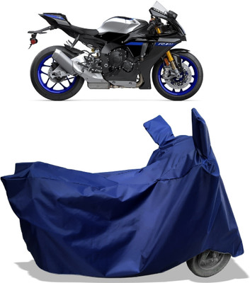 Amexride Two Wheeler Cover for Yamaha(YZF R1 M, Blue)
