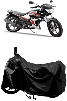MMSSTAR Waterproof Two Wheeler Cover for Yamaha(SS 125, Black)