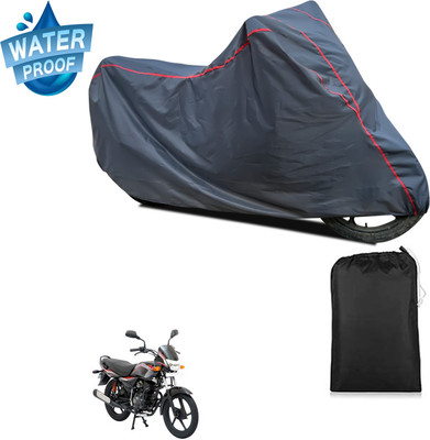 PAGORA Waterproof Two Wheeler Cover for Bajaj(Platina 125, Grey)