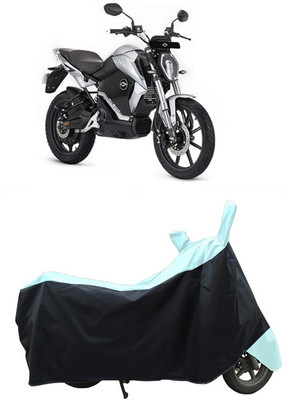 Coxtor Waterproof Two Wheeler Cover for Revolt(RV 300, White)