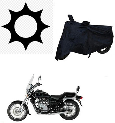 Mdstar Waterproof Two Wheeler Cover for Bajaj(Avenger 220 DTS-i, Black)