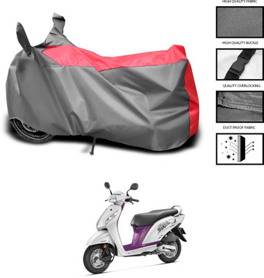 CODOKI Waterproof Two Wheeler Cover for Honda(Activa i, Grey, Blue)