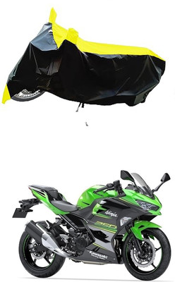 VESMEI Two Wheeler Cover for Kawasaki(Ninja 300, Yellow)