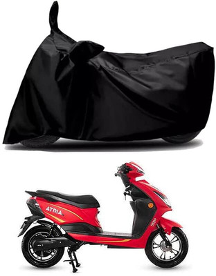 KEDIT Two Wheeler Cover for Hero(Electric Atria, Black)